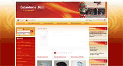 Desktop Screenshot of galanteriejicin.cz